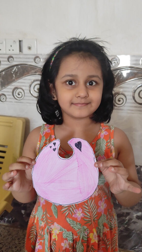 She is participating in Cyboard School activities